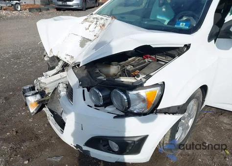 2012 Chevrolet Sonic 2Lt из США, поврежденный, VIN 1G1JC5SH5C4104842